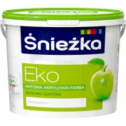 Emulsja akrylowa Śnieżka EKO 3L biała matowa