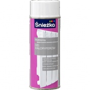 Farba w spray do kaloryferów 400 ml biały połysk Śnieżka MULTISPRAY