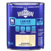 Lakier akrylowy do drewna 750ml VIDARON