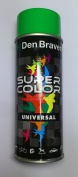 Lakier w sprayu zielony jasny połysk Super Color DenBraven 400ml