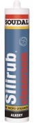 Silikon neutralny SILIRUB CLEANROOM Soudal biały 300ml