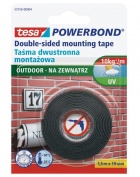 Taśma montażowa PowerBond zewnętrzna 19mmx1,5mb TESA