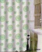 Zasłonka łazienkowa TXT 180x200 Orient Zielona